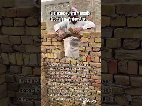 Old-School Craftsmanship: Creating a Window Arch