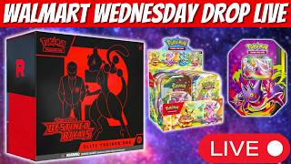 Walmart Wednesday Pokemon Drop Live! Destined Rivals ETBs + More