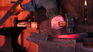 preview picture of video 'Blacksmithing Hinges by Country Carpenters, Inc.'