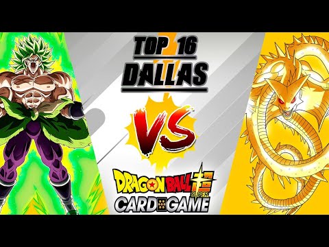 TOP 16 FEATURE MATCH! PPT DALLAS DBS - Broly GT VS Super Shenron