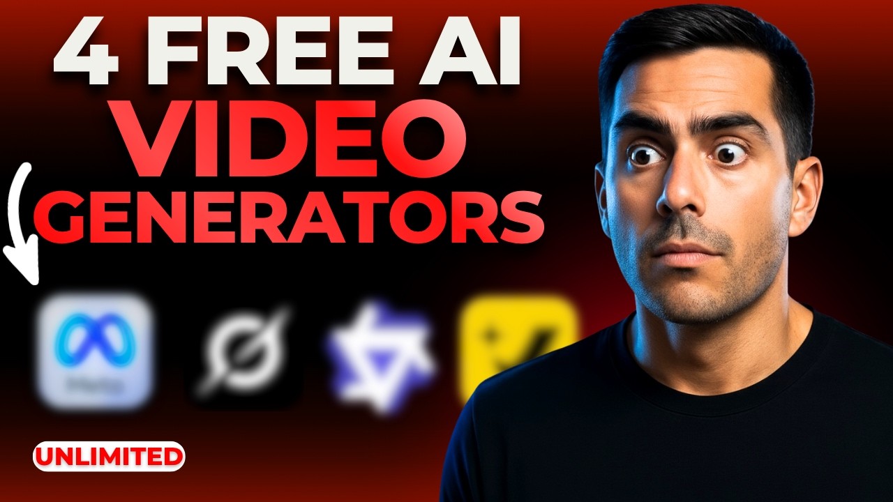 The New BEST 4 FREE AI Video Generators You NEED in 2025