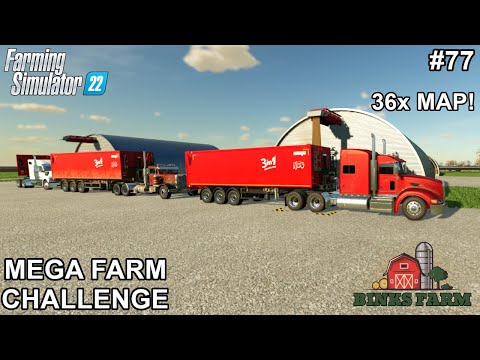 SELLING ALL OF OUR CROPS FOR OVER $5,000,000! | Spring Creek, ND | Farming Simulator 22 #77