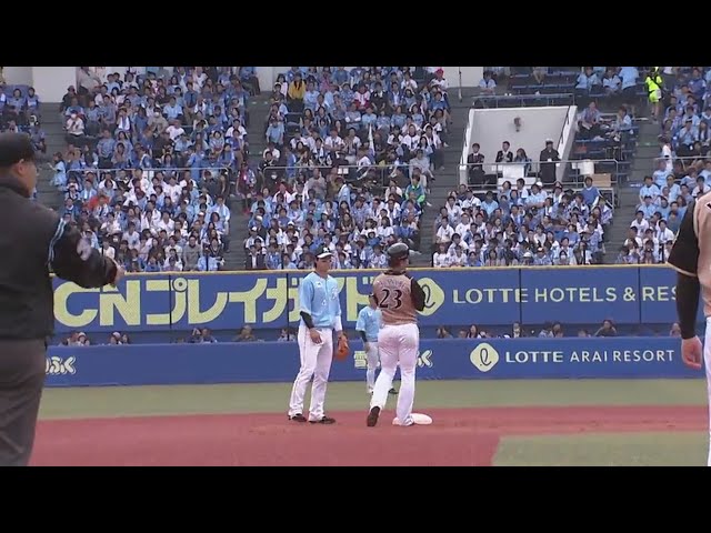 【4回表】ファイターズ・渡邉 右中間への2ベースヒットで追加点!! 2019/4/21 M-F