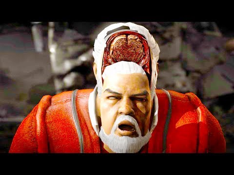 Mortal Kombat XL - All Fatalities & X-Rays on Santa Claus Costume Skin Mod 4K Ultra HD Gameplay Mods