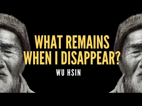 Wu Hsin - What Remains When I Disappear?