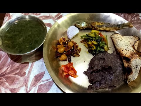 Kodo ko dhido | Dhido recipe | how to make dhido ( millet porridge ) Traditional food of Nepalese.