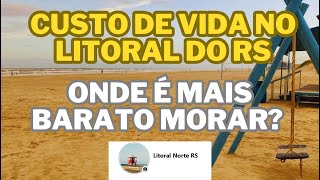 📍 Custo de Vida no Litoral do RS: Onde é Mais Barato Morar? 🏖️💰