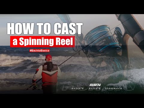 How to CAST a Spinning Reel | ASFN Casting Vlog