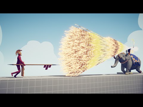 GIANT SPEARTON vs EVERY GOD - Totally Accurate Battle Simulator TABS