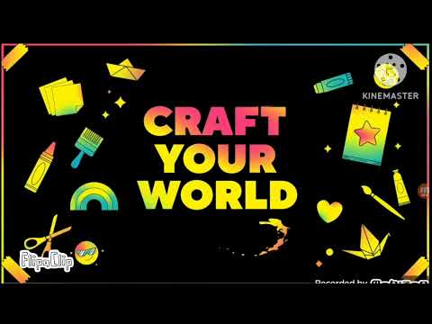 Cartoon network craft your world x Crayola intro template