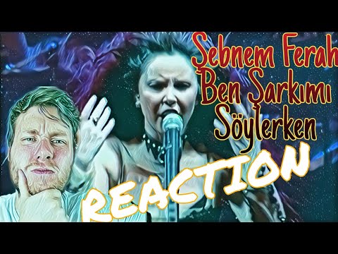TURKISH ROCK! Şebnem Ferah - Ben Şarkımı Söylerken - REACTION