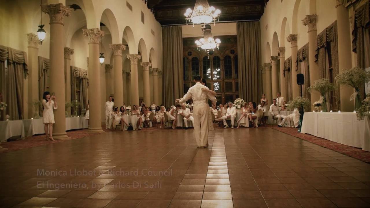 Alma de Tango Signature White Party, Monica Llobet & Richard Council, El Ingeniero
