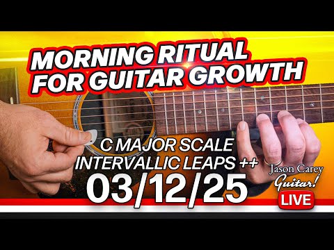 🎶 C Major Scale Mastery – Intervallic Leaps & Rhythmic Control! (March 12, 2025) 🎶