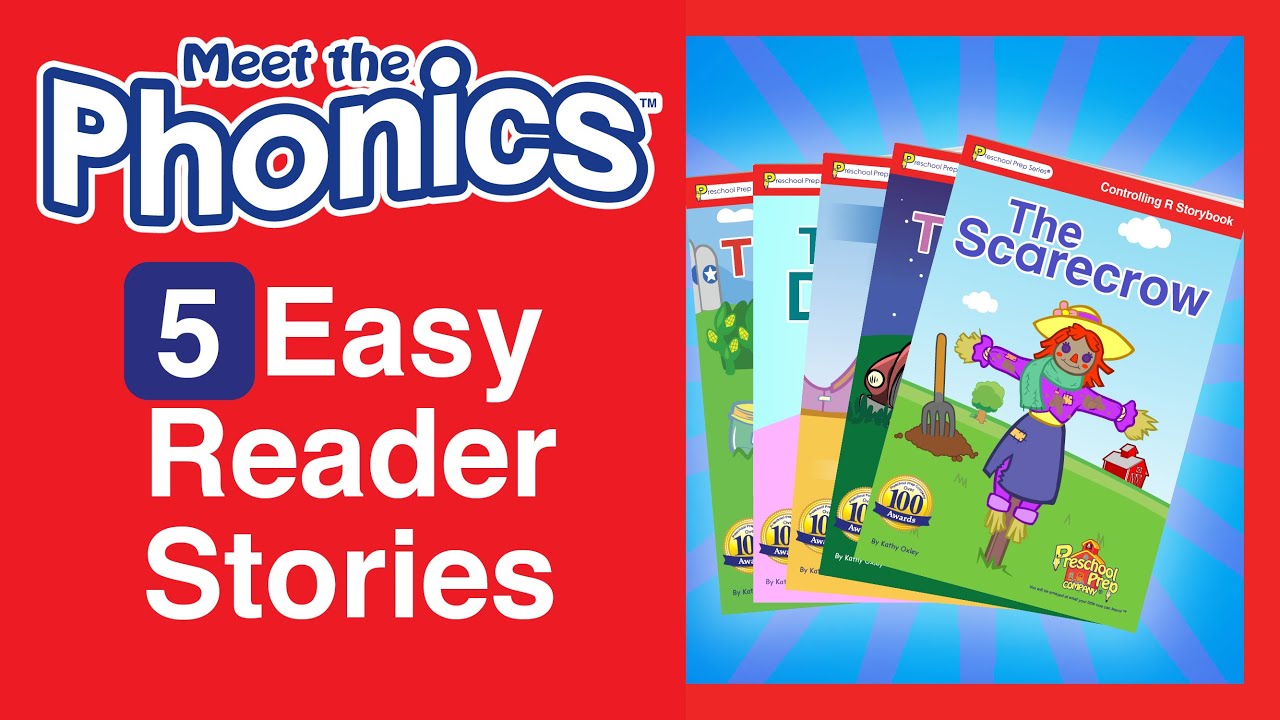 Meet the Phonics | 5 Easy Reader Stories | Preschool Prep Company - YouTube video featuring the word bug