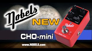 Video thumbnail for Nobels CHO-mini Chorus Pedal by Nobels Official