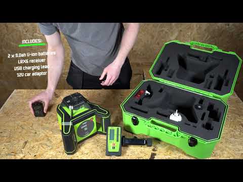 Imex i66R 400m Rotating Laser Level UNBOXING