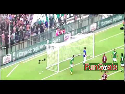 Salernitana vs Avellino 3-1 - Gol Denilson Gabionetta - Serie B 2015/2016