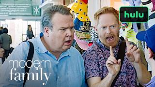 Hulu Mitch and Cam Get Lost In The Airport | Modern Family