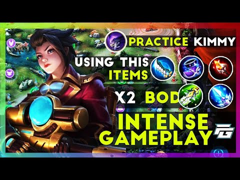HYBRID HYPER CARRY KIMMY | PRACTICE KIMMY USING THIS ITEMS | INTENSE GAMEPLAY