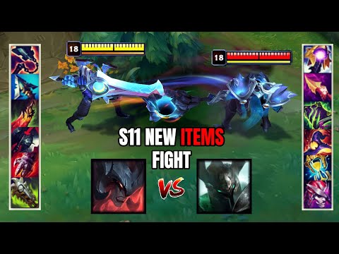 AATROX vs MORDEKAISER S11 NEW ITEMS FULL BUILD FIGHTS & Best Moments!