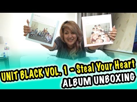[K-REVIEW] UNIT BLACK 유닛블랙 -- VOL 1. STEAL YOUR HEART -- ALBUM UNBOXING