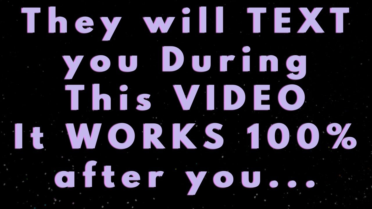 😲 Get someone to text you!...| Angels messages| Law of attraction|