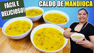 Faturei 102 Reais em 3 HORAS Vendi Tudo !! Caldo de mandioca lucre MAIS de 300% Cozinha Sem Misterio