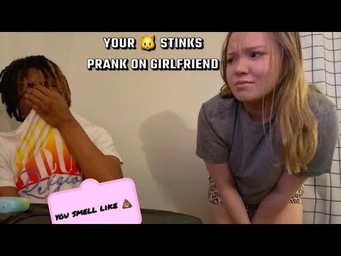 Telling my girlfriend her 🐱 stinks to get her reaction (gone wrong)