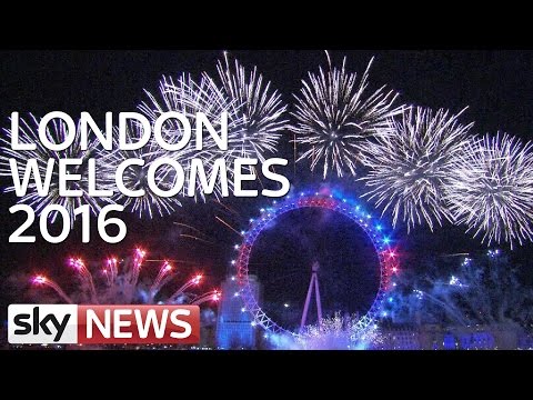 London Welcomes 2016 With 11-Minute Firework Display