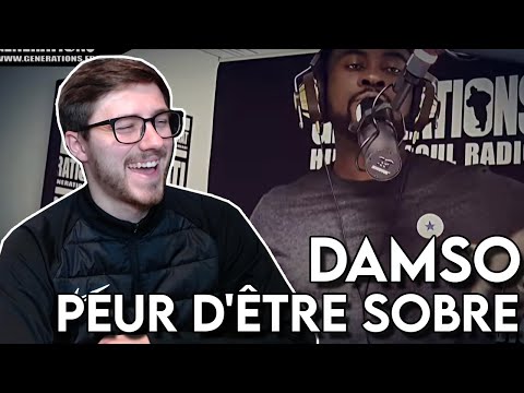 ENGLISH GUY REACTS TO FRENCH/BELGIUM RAP | Damso - Peur D'être Sobre Live des studios de Generations
