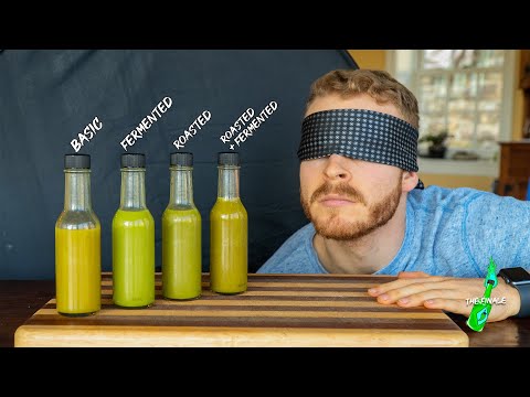 Blind Taste Testing Green Hot Sauce | QFTB Finale