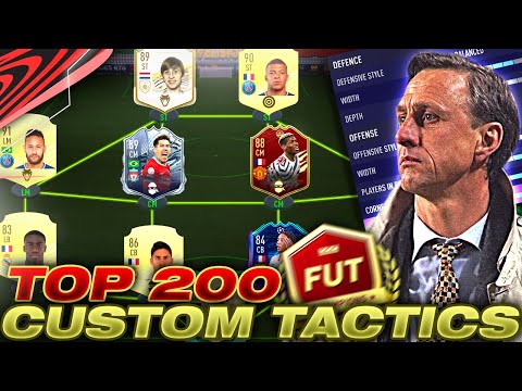 30-0 3RD IN THE WORLD TOP 200 CUSTOM TACTICS & INSTRUCTIONS! POST PATCH! 🔥  - FIFA 21 Ultimate Team