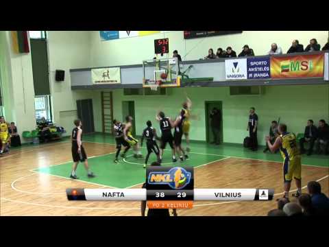 Sportotv.lt:NKL Klaipėdos "Nafta-uni-akvaservis" - Vilniaus "Vilnius" rungtynės 2015 03 21