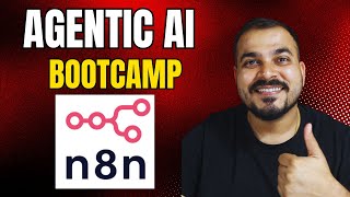 Agentic AI Bootcamp With No Code Tools n8n Udemy Course Announcement
