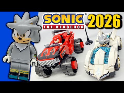 LEGO Sonic Silver's Car vs Knuckles' Monster Truck REVIEW!