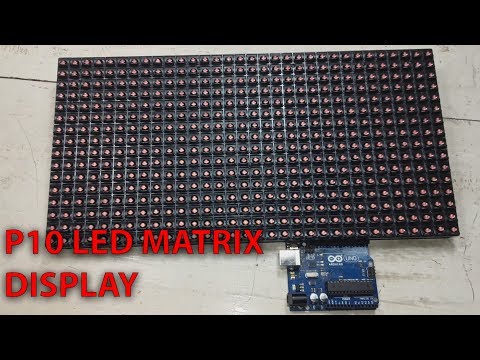 P10 32x16 LED MATRIX DISPLAY #23