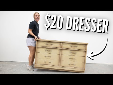 UGLY Blonde Furniture Turned Modern Masterpiece