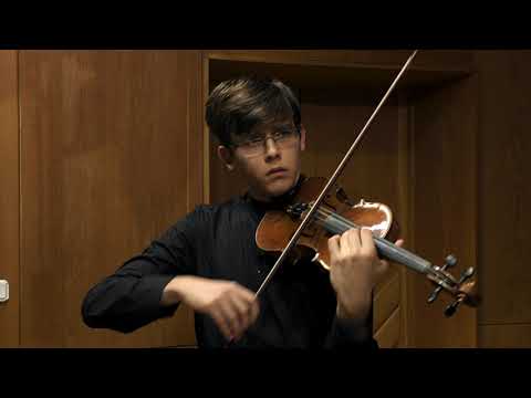 3rd Prize | Karol Szymanowski – Dance from the Ballet Harnasie Op. 55 Adam Józef Falenta – violin