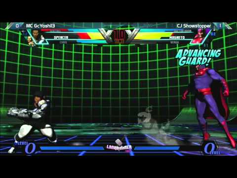 UMVC3: MC GC Yoshi vs CJ Showstopper - Lanhammer 2013