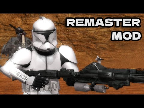 Star Wars: Battlefront II (2005, Remaster Mod) - Clone Troopers vs CIS Battle Droids!