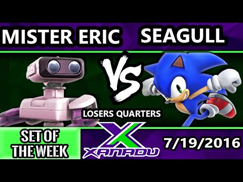 S@X 159 - Mister Eric (R.O.B.) Vs. VexX | Seagull Joe (Sonic) SSB4 Losers Quarters - Smash Wii U