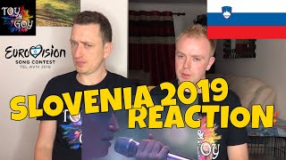 Slovenia Eurovision 2019 Reaction - Review - Zala Kralj &amp; Gašper Šantl - Sebi - #13