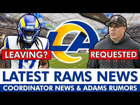 LA Rams Rumors: Davante Adams LEAVING In 2026? Rams Special Teams Coordinator Search Underway