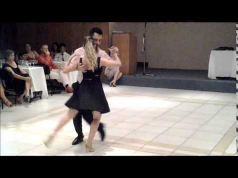 Javier Rodriguez y Noelia Barsi tango en JR REUNION 2014 - GRECIA