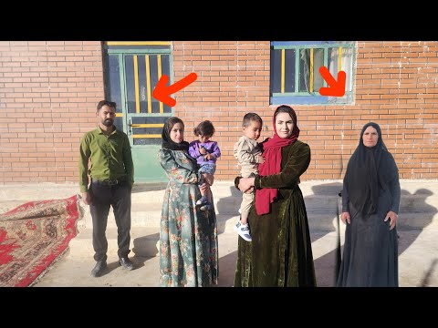 A warm and sincere meeting: Parisa's generosity and Maryam's hospitality