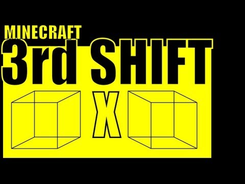 Minecraft - 3rd Shift X - EP 105 - The Little Bridge of Science