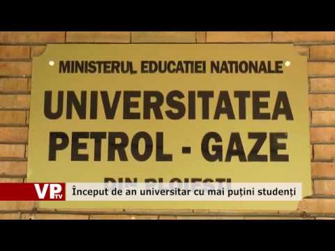 Început de an universitar cu mai puțini studenți