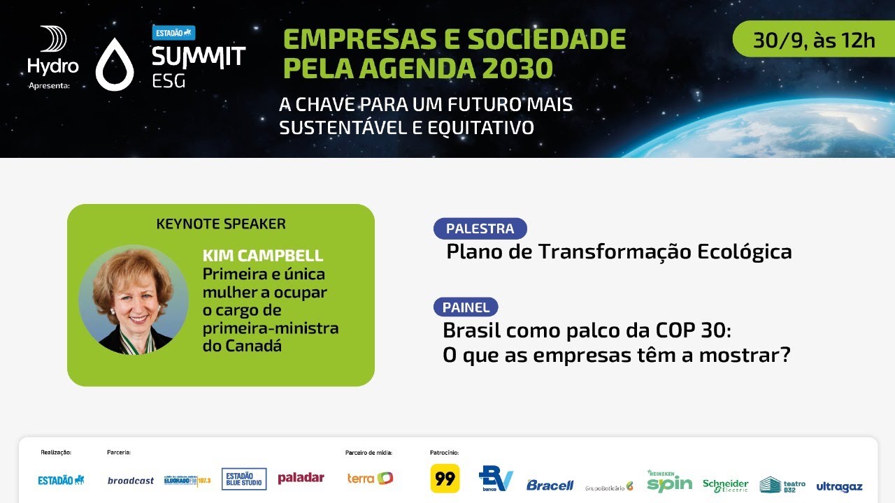 ESTADÃO SUMMIT ESG 2024:  Emergência climática e COP 30 [DIA 1]