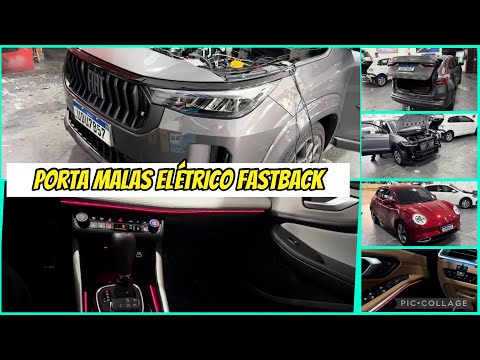Sensor dianteiro Tcross,porta malas elétrico Fastback 2026,iluminação ambiente,câmera dinâmica Polo 