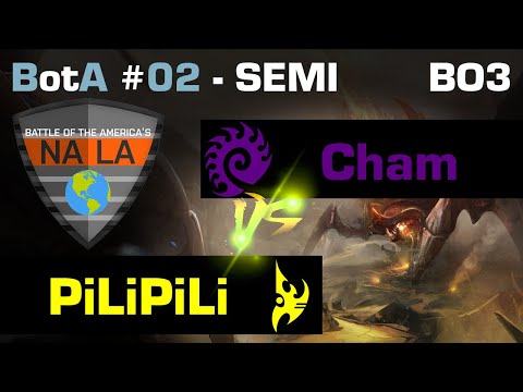 StarCraft 2 - Cham vs PiLiPiLi (ZvP) BO3 - SEMI - Battle of the Americas #02 [PT-BR]